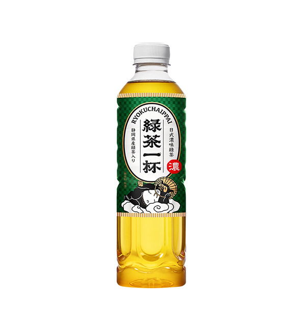 綠茶一杯 日式濃味綠茶 520ml (24入)