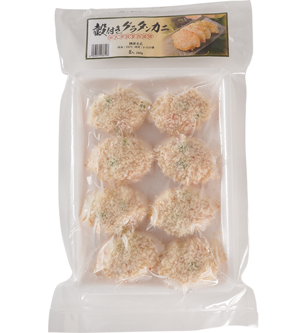 日式帶殼蟹肉焗烤30g (8個/包)